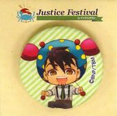 Justice Festival in Namjatown Cotton Can Badge (Kotetsu) (コットン缶バッジ 鏑木・T・虎徹) ¥560