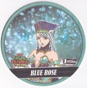 Coaster #36 (Eye Background Blue Rose) NFS Included with Super Idol Of The Hero World drink