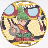 Coaster #8 (Polka Dot Background Dragon Kid) NFS Included with Lightning Kung-Fu Master drink