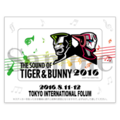 The Sound of Tiger & Bunny 2016 IC Sticker (ICステッカー) ¥500