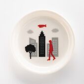 Townscape Series Small Plate (Barnaby) (街並みシリーズ 小皿 バーナビー) ¥880