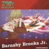 Tiger & Bunny in Namco Namjatown Original Sticker (Barnaby D) (オリジナルステッカー) NFS With food/drink order