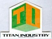 Metal Hero Card Titan Industry Sticker