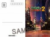 Tiger & Bunny 2 Original Soundtrack Postcard (ポストカード) NFS Tower Records preorder bonus