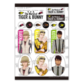 The World of Tiger & Bunny Sticker Set (シール) ¥500