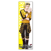 The World of Tiger & Bunny Clear Bookmark (Ryan) (クリアしおり　ライアン・ゴールドスミス) ¥200