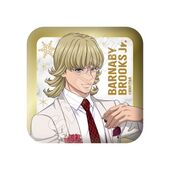 Square Can Badge (Barnaby Party) (スクエア缶バッジ バーナビー パーティー) E Prize