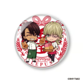 Bakery Usagiza Lepus Sparkly Can Badge (Kotetsu & Barnaby) (ベーカリー兎座LEPUS キラキラ缶バッジ 虎徹＆バーナビー) ¥550