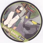 Coaster #68 (Hero Suit Kotetsu) NFS Included with Crusher For Justice, Potato Shochu Kotetsu drink