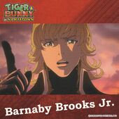 Tiger & Bunny in Namco Namjatown Original Sticker (Barnaby B) (オリジナルステッカー) NFS With food/drink order