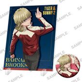 T&B2 Novel Vol 2 Hologram Can Badge (ホログラム缶バッジ) Kadokawa NFS Included in a set with the Tiger & Bunny -The Beginning- vol. 2 novel.