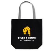 The World of Tiger & Bunny Tote Bag (Black Tiger) (トートバッグ 黒 タイガー柄) ¥3,000