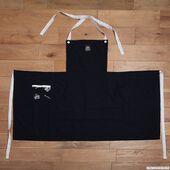 Living/Dining/Kitchen Series 2-Way Apron (Navy) (Living/Dining/Kitchenシリーズ　2WAYエプロン ネイビー) ¥5,400