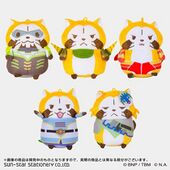 Rascal Kyupuri Mascot Cleaner DX Set A (キュッぷりマスコットクリーナーDX Aセット) ¥3,850 Set of 5