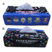 The World of Tiger & Bunny Tissue Case (BOXティッシュケース) ¥1,200