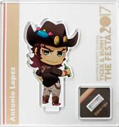 Justice Festival in Namjatown Mini Acrylic Stand (Antonio) (ミニアクリルスタンド アントニオ・ロペス) NFS A Prize