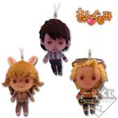 Ichiban Kuji Kyungurumi Strap (きゅんぐるみストラップ) E Prize 3 types