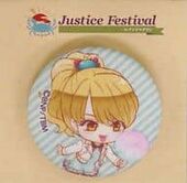 Justice Festival in Namjatown Cotton Can Badge (Karina) (コットン缶バッジ カリーナ・ライル) ¥560