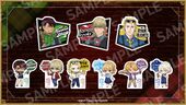 HUB Collab Novelty Sticker (ノベルティステッカー) NFS 9 types, one with each food/drink order