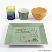 Tableware Set (Wild Tiger) (ワイルドタイガー（鏑木・T・虎徹） 食器セット) 4549743795263 UselessUse Laboratory ¥11,000 Contains plate, 2 bowls, glass