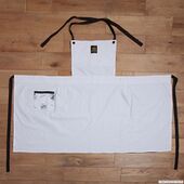 Living/Dining/Kitchen Series 2-Way Apron (White) (Living/Dining/Kitchenシリーズ　2WAYエプロン ホワイト) ¥5,400