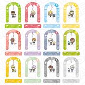 Sanrio Cafe Shaking Acrylic Stand (ふらふらアクリルスタンド) ¥1,540 12 types