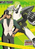 Tiger & Bunny Hero's Day Postcard Set (Kotetsu)