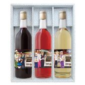 Characro Hero's Label Wine Set (HERO's Labelワインセット) Unknown Price Amazon.co.jp Exclusive Set of 3 bottles & 3 coasters