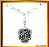 Mitsukoshi Shield Logo Charm With Necklace (シールドロゴチャームネックレスチェーン付) ¥29,700