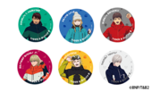 Winter Vacation Heroes Can Badges (缶バッジ) ¥550 6 types