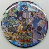 Tiger & Bunny in Namco Namjatown 250mm Giant Can Badge (Origami Cyclone/Sky High) (250ミリ特大缶バッジ) Lime Green Prize 2