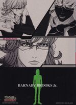 Ichiban Kuji Clear File & Monthly Sheet Clear File Barnaby (Back)