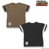 Design T-Shirt (Rock Bison) (デザインTシャツ　ロックバイソン) ¥4,070 Black/Khaki