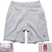 HTML Zero3 Tropical Buddy Sweat Shorts (Bunny Grey) (HTML ZERO3 Tropical Buddy スウェットショートパンツ うさぎのぬいぐるみ グレー) ¥4,860 S/M/L/XL