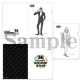 The Sound of Tiger & Bunny 2016 Clear File Set (Katsura Key Visual) (桂正和描き下ろしキービジュアル クリアファイルセット) ¥900 Set of 3