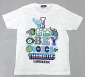 Logo T-Shirt (Lunatic White) (ルナティック柄 ロゴTシャツ ホワイト) Bandai ¥3,000