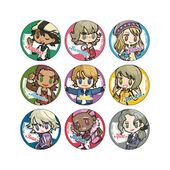 Cafe Playback!! Can Badge (缶バッジ) ¥500 9 types