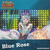 Tiger & Bunny in Namco Namjatown Original Sticker (Blue Rose B) (オリジナルステッカー) NFS With food/drink order