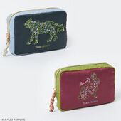 Embroidered Pouch (刺繍ポーチ) Onoffyfree ¥6,050 2 types