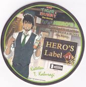 Coaster #96 (Hero's Label #1 Kotetsu) NFS Included with Hero's Label #1 wine, available November 1 to December 4, 2016