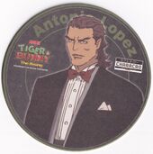 Coaster #20 (Formal Wear Antonio) NFS Included with Bull Tank Of The West Coast drink