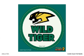 PC Sticker (Wild Tiger) (PCステッカー ワイルドタイガー) Aniga-Ter ¥550