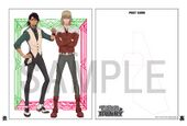 Stand Postcard (スタンドポストカード) NFS Preorder Tiger & Bunny Compact Blu-Ray Box