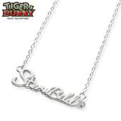 Lettered Necklace (Silver) (レタードネックレス ゴールドコーティング) ¥8,800