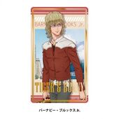 Foil Travel Sticker (Barnaby) (箔押しトラベルステッカー バーナビー・ブルックス Jr.) ¥660