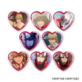 Barnaby Special Birthday Party 2024 Heart Can Badge (ハート缶バッジ) ¥550 8 types