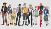 Character designs as shown on The Rising Super Prelude