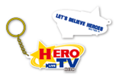 Hero TV Rubber Keychain (HERO TVラバーキーホルダー) Cospa ¥600