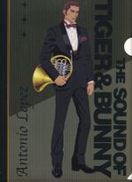 The Sound of Tiger & Bunny Clear File Set (Front) (クリアファイルセット) ¥1,500 Set of 5