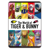 The World of Tiger & Bunny Sticker (Key Visual) (ステッカー 展覧会柄) ¥300